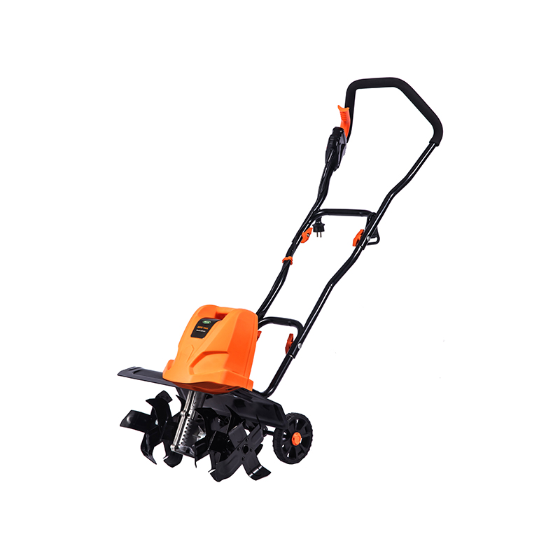 OT7A503 Elektrický kultivátor China Garden Tool 1500W 6 nožov nastaviteľných s odnímateľným skladacím kolesom